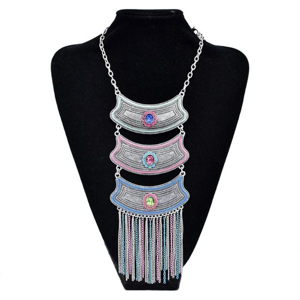 afghan vintage silver color geometric necklaces for women long tassel crystal necklace festival party tribal turkish jewelry
afghan vintage silver color geometric necklaces for women long tassel crystal necklace festival party tribal turkish jewelry