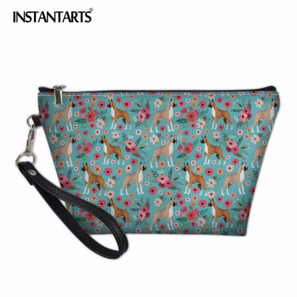 instantarts cute boxer flower print women cosmetic bag fashion daily travel make up bag brand makeup case organizer female
instantarts cute boxer flower print women cosmetic bag fashion daily travel make up bag brand makeup case organizer female