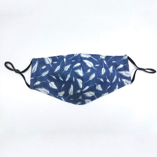 2020 new fashion elegant denim feathers washable breathable anti-dust anti-smog universal mask ing
2020 new fashion elegant denim feathers washable breathable anti-dust anti-smog universal mask ing