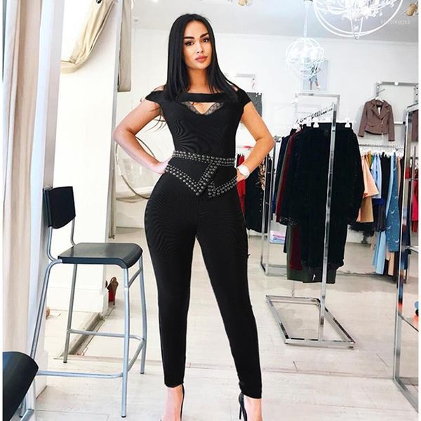 women's jumpsuits & rompers black pearl lace long jumpsuit women v neck sleeveless strapless shoulder full length female irregular stit, Black;white
women's jumpsuits & rompers black pearl lace long jumpsuit women v neck sleeveless strapless shoulder full length female irregular stit, Black;white