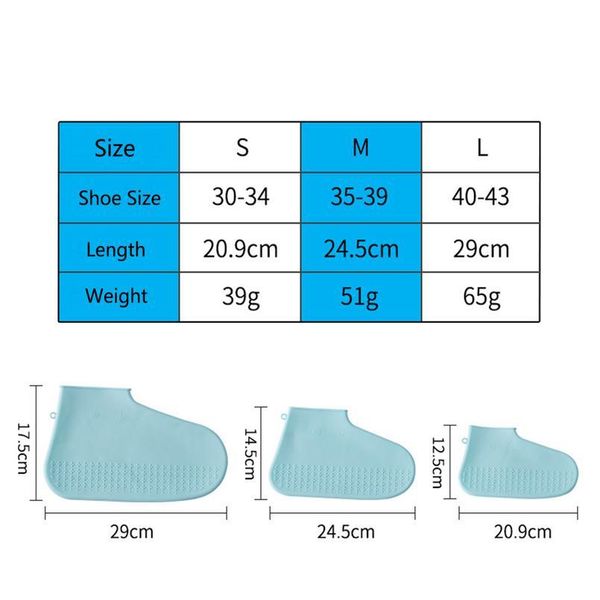 1pair anti rain emulsion shoe cover portable reusable thick sole waterproof foot wear travel accessories protective jllfcy
1pair anti rain emulsion shoe cover portable reusable thick sole waterproof foot wear travel accessories protective jllfcy