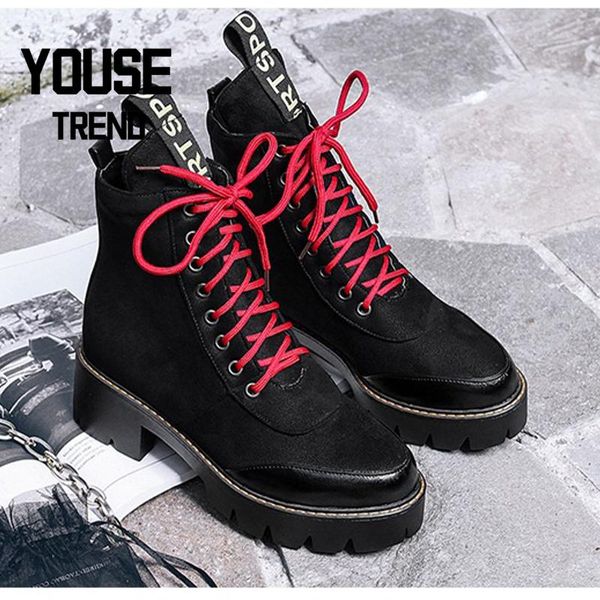 женские осенние ботинки высокой plaform boots высокое качество замша женские сапоги punk большой размер армии для женщин, Black
женские осенние ботинки высокой plaform boots высокое качество замша женские сапоги punk большой размер армии для женщин, Black