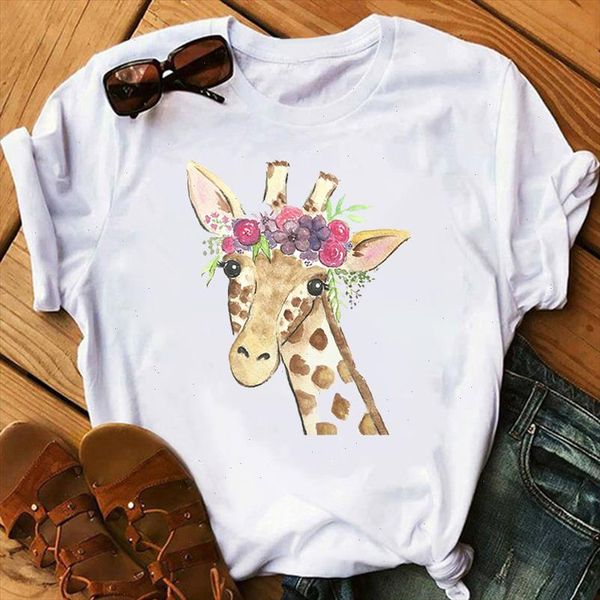 summer giraffe print t shirts women cartoon casual t shirt lady o neck short sleeve tshirt female tee animal clothes, White
summer giraffe print t shirts women cartoon casual t shirt lady o neck short sleeve tshirt female tee animal clothes, White
