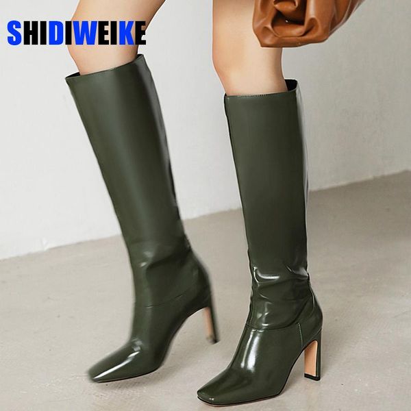 winter over the knee boots women natural genuine leather thick high heel thigh high boots pleated long shoes ladies fall ac171, Black
winter over the knee boots women natural genuine leather thick high heel thigh high boots pleated long shoes ladies fall ac171, Black