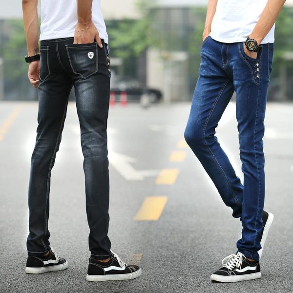 2021 men ripped jeans skinny slim straight denim trousers spring new fashion button biker jeans plus size, Blue
2021 men ripped jeans skinny slim straight denim trousers spring new fashion button biker jeans plus size, Blue