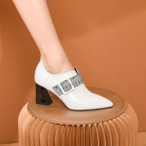 elegant mixed colors metal buckle women ankle boots pearl pointed toe high heels pumps wedding dancing shoes woman, Black
elegant mixed colors metal buckle women ankle boots pearl pointed toe high heels pumps wedding dancing shoes woman, Black