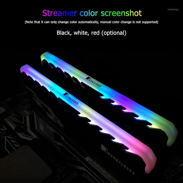 rgb ram heatsink ddr ddr3 ddr4 memory cooling heat spreader cooler for deskpc computer gaming overclocking1