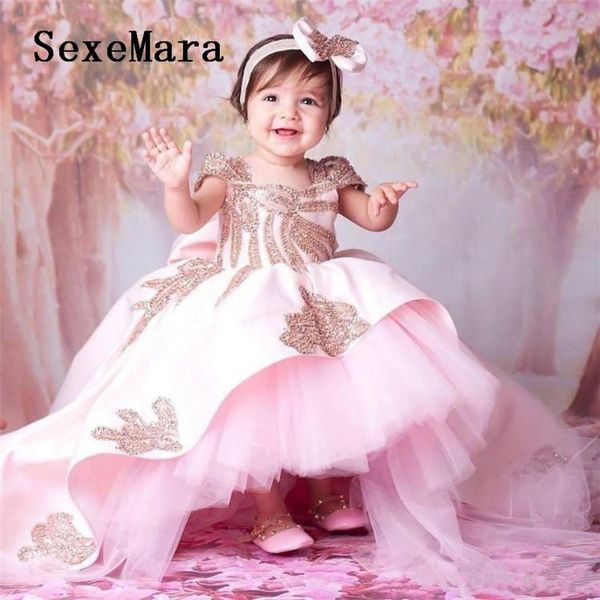 new pink baby girls birthday dresses sweep train beaded applique kids formal wear bow flower girls dresses custom made, Red;yellow
new pink baby girls birthday dresses sweep train beaded applique kids formal wear bow flower girls dresses custom made, Red;yellow