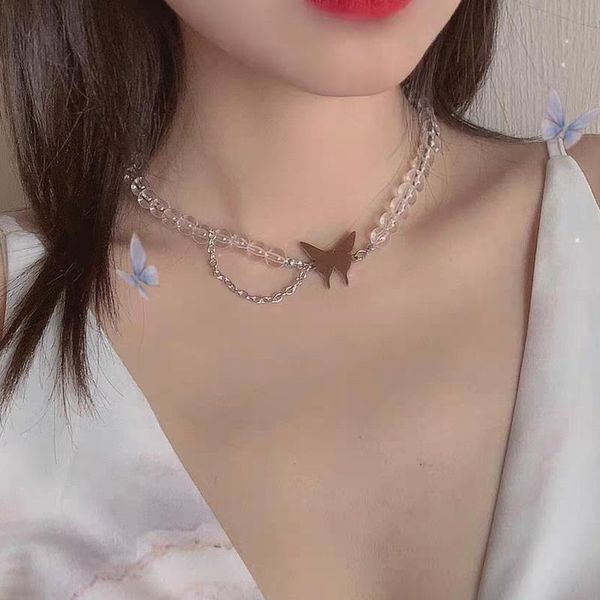 kpop asymmetric прозрачной бисера punk silver цвет бабочка choker ключица цепь ожерелье для женщин egirl эстетической украшения, Golden;silver
kpop asymmetric прозрачной бисера punk silver цвет бабочка choker ключица цепь ожерелье для женщин egirl эстетической украшения, Golden;silver