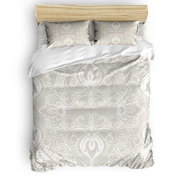 bedding sets beige pattern art retro baroque duvet cover set 2/3/4pcs bed sheet pillowcases
bedding sets beige pattern art retro baroque duvet cover set 2/3/4pcs bed sheet pillowcases