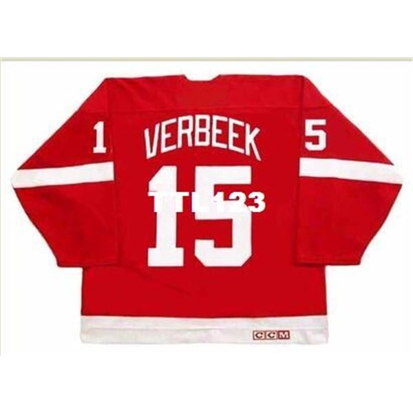 men #15 pat verbeek detroit red wings 1999 ccm vintage hockey jersey or custom any name or number retro jersey, Black
men #15 pat verbeek detroit red wings 1999 ccm vintage hockey jersey or custom any name or number retro jersey, Black