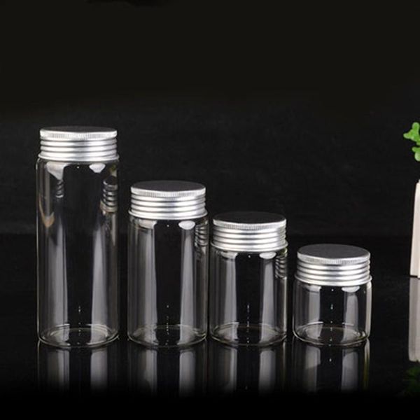 storage bottles & jars 47mm diameter aluminum lid bottle sealed leakproof wishing vial simple candy 50ml 80ml 100ml 150ml
storage bottles & jars 47mm diameter aluminum lid bottle sealed leakproof wishing vial simple candy 50ml 80ml 100ml 150ml