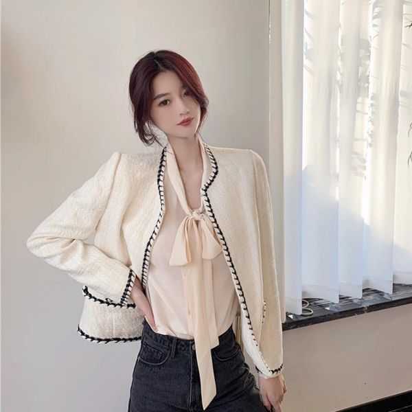p shoot autumn & winter fashion debutante versatile coat female bow design ribbon shirt jacket -40, Black
p shoot autumn & winter fashion debutante versatile coat female bow design ribbon shirt jacket -40, Black