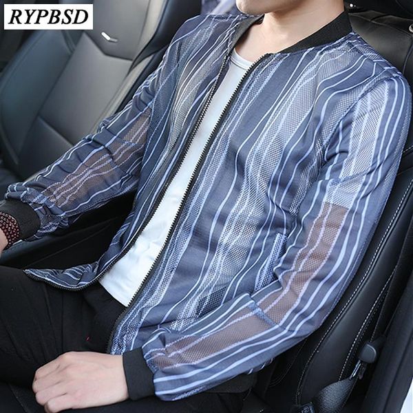 summer jacket men breathable striped sun protection clothing outwear zipper fashion casual mens windbreaker jackets xxxl, Black;brown
summer jacket men breathable striped sun protection clothing outwear zipper fashion casual mens windbreaker jackets xxxl, Black;brown