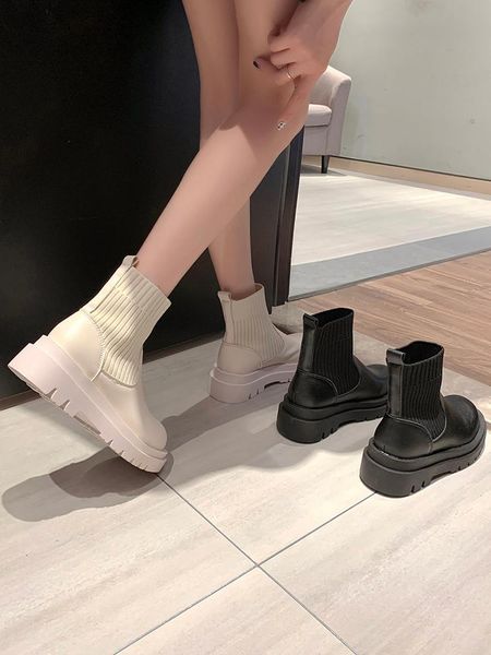 brand women's shoes boots round toe boots-women booties ladies clogs platform fashion med elegant 2020 ankle rock, Black 
brand women's shoes boots round toe boots-women booties ladies clogs platform fashion med elegant 2020 ankle rock, Black