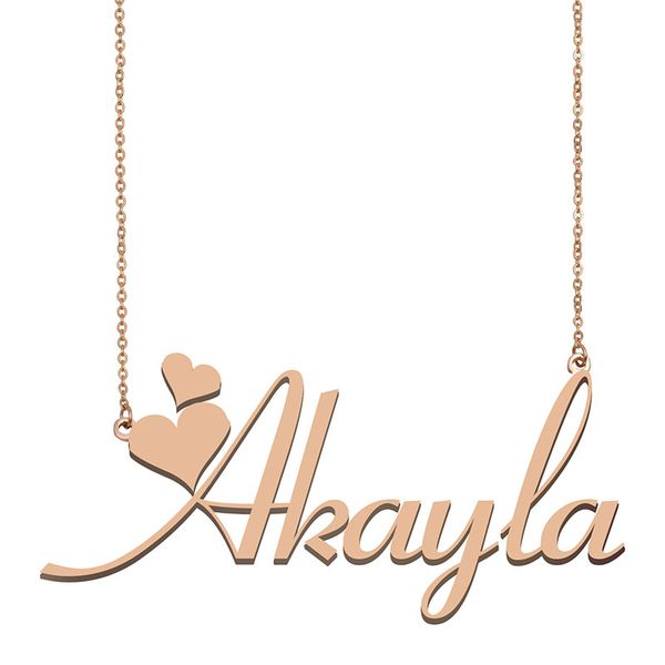 akayla custom name necklace personalized pendant for men boys birthday gift friends jewelry 18k gold plated stainless steel, Silver
akayla custom name necklace personalized pendant for men boys birthday gift friends jewelry 18k gold plated stainless steel, Silver