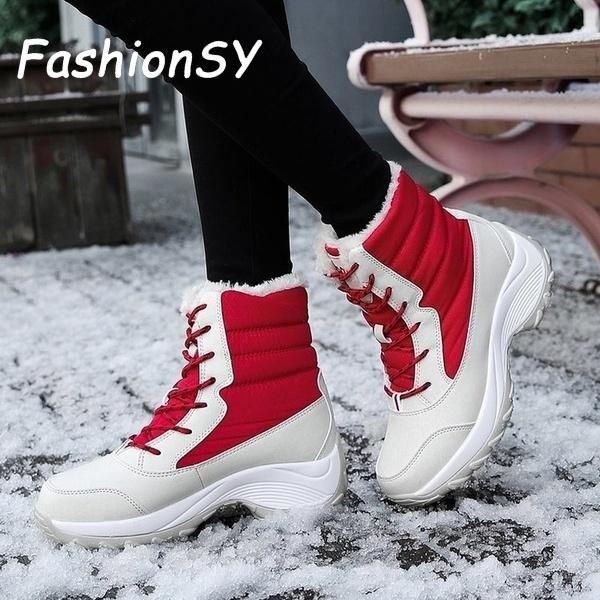 winter waterproof women snow boots women shoes platform keep warm ankle winter booties thick fur heels shoes woman boots, Black
winter waterproof women snow boots women shoes platform keep warm ankle winter booties thick fur heels shoes woman boots, Black