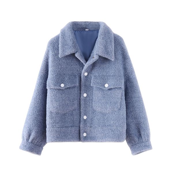 women fur jacket thick warm faux cashmere furry jackets casual faux fur turn-down collar female winter styled coat 201029, Black
women fur jacket thick warm faux cashmere furry jackets casual faux fur turn-down collar female winter styled coat 201029, Black