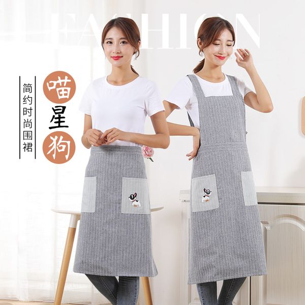 aprons simple japanese striped cotton strap apron workwear home cooking oil and smudgeproof
aprons simple japanese striped cotton strap apron workwear home cooking oil and smudgeproof