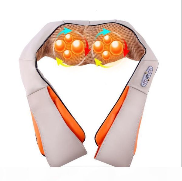 wholesale u shape electrical shiatsu back neck shoulder body massager infrared heated kneading car home massagem
wholesale u shape electrical shiatsu back neck shoulder body massager infrared heated kneading car home massagem