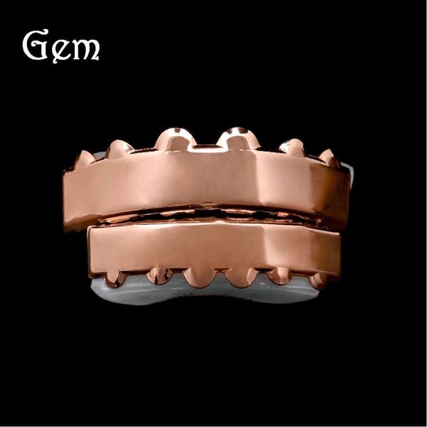 the same rose gold new style braces smooth convex peak big gold teeth hiphogrillz professional hip hop, Silver
the same rose gold new style braces smooth convex peak big gold teeth hiphogrillz professional hip hop, Silver