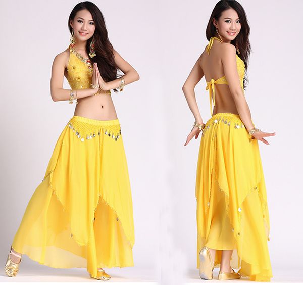 2pcs women belly dance clothing 5 flowers gold coins skirt belly dancing suit for lady belly dance costumes black white, Black;red
2pcs women belly dance clothing 5 flowers gold coins skirt belly dancing suit for lady belly dance costumes black white, Black;red