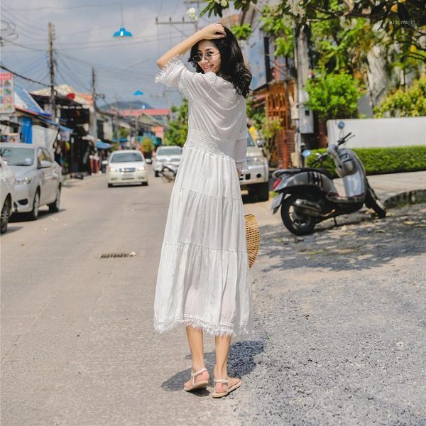maternity dresses beach summer dress boho fairy princess white women's holiday tassel sweet maxi v-neck dresses1
maternity dresses beach summer dress boho fairy princess white women's holiday tassel sweet maxi v-neck dresses1