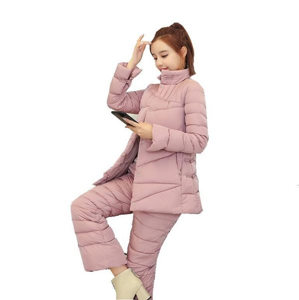 down women's fashion cotton suit two-piece cold winter quilted jacket q272 hn6i, White
down women's fashion cotton suit two-piece cold winter quilted jacket q272 hn6i, White