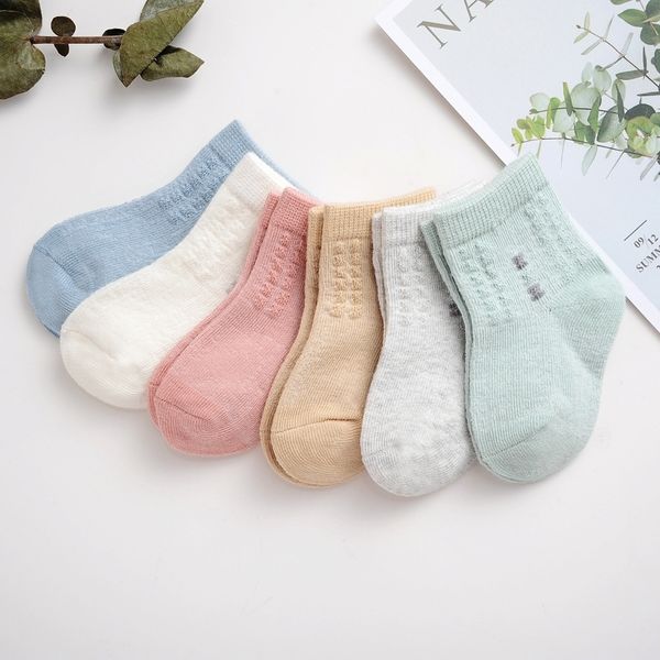 6 pairs/lot socks baby colorful cute cotton soft sweat children gift autumn strechy kids socks for 0-3year y201009, Pink;yellow
6 pairs/lot socks baby colorful cute cotton soft sweat children gift autumn strechy kids socks for 0-3year y201009, Pink;yellow