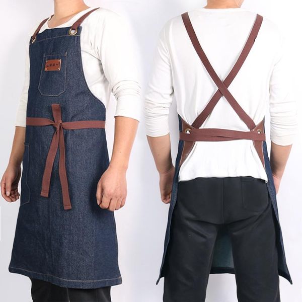 weeyi kitchen apron woman men blue denim chef cooking aprons for restaurant barista cafe shop dresser apron bib delantal cocina
weeyi kitchen apron woman men blue denim chef cooking aprons for restaurant barista cafe shop dresser apron bib delantal cocina