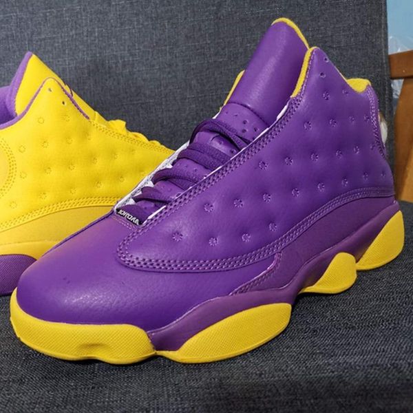 2020 new lakers jumpman 13 basketball shoes 13s purple yellow mens trainer des chaussures sport sneakers size 40-47, White;red
2020 new lakers jumpman 13 basketball shoes 13s purple yellow mens trainer des chaussures sport sneakers size 40-47, White;red