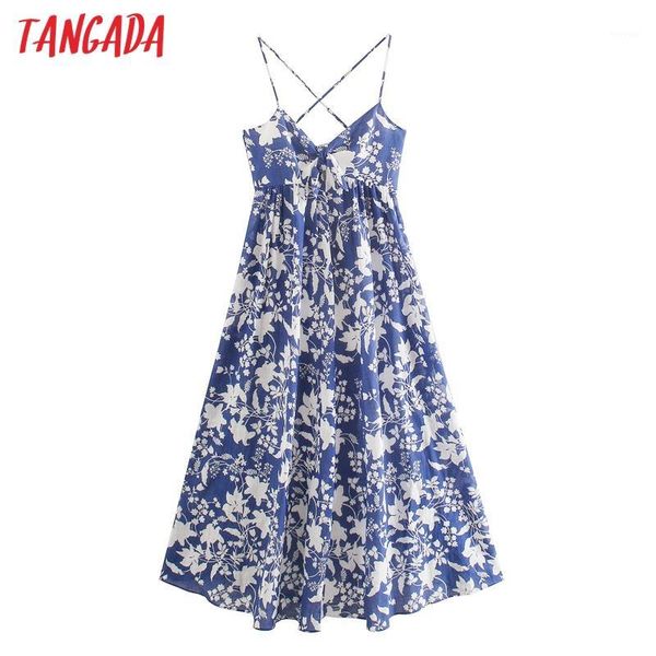 tangada women floral print beach long dress strap adjust sleeveless backless females maxi dresses vestidos 5z1911, Black;gray
tangada women floral print beach long dress strap adjust sleeveless backless females maxi dresses vestidos 5z1911, Black;gray