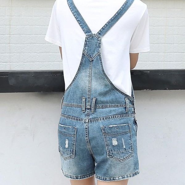 women summer denim overalls cowboy casual hole ripped suspender short jeans holiday parent-child beach shorts rompers1, Blue
women summer denim overalls cowboy casual hole ripped suspender short jeans holiday parent-child beach shorts rompers1, Blue