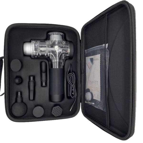 transparent fascia gun with pu case massage gun muscle body massager 2021 custom made supplier
transparent fascia gun with pu case massage gun muscle body massager 2021 custom made supplier