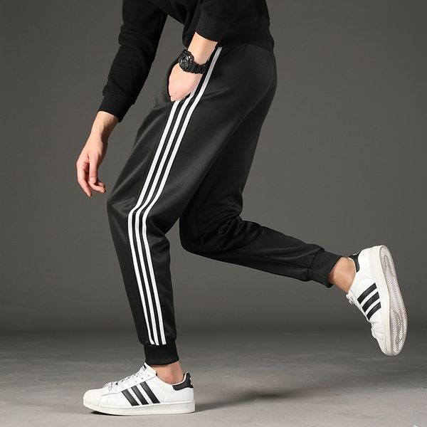 pc3oi three bars men's new korean style trendy casual men's sweat ankle-tied tw1pr knitted sports sports pants pants spring casual, Blue
pc3oi three bars men's new korean style trendy casual men's sweat ankle-tied tw1pr knitted sports sports pants pants spring casual, Blue