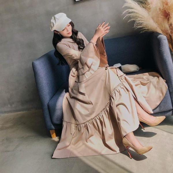 charm flare wole fleplev trench женщины шищеные плиссированные тонкие пальто 2020 новая осень одиночная погружная x-long windreaker pauts бе, Tan;black
charm flare wole fleplev trench женщины шищеные плиссированные тонкие пальто 2020 новая осень одиночная погружная x-long windreaker pauts бе, Tan;black