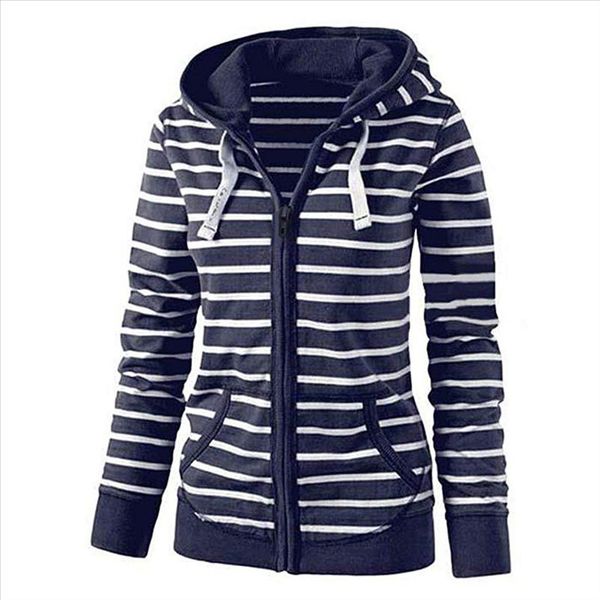 women zip hoodies sweatshirts stripe print plus size long sleeve sports hooded casual pocket running fitness, Black
women zip hoodies sweatshirts stripe print plus size long sleeve sports hooded casual pocket running fitness, Black