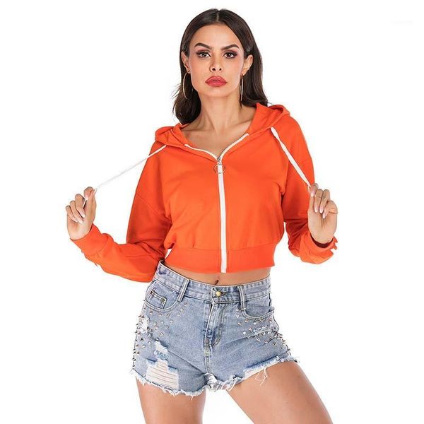 autumn pullovers hooded sweatshirt women striped crop zippers orange casual spring striped loose long sleeve hoodies ladies1, Black
autumn pullovers hooded sweatshirt women striped crop zippers orange casual spring striped loose long sleeve hoodies ladies1, Black