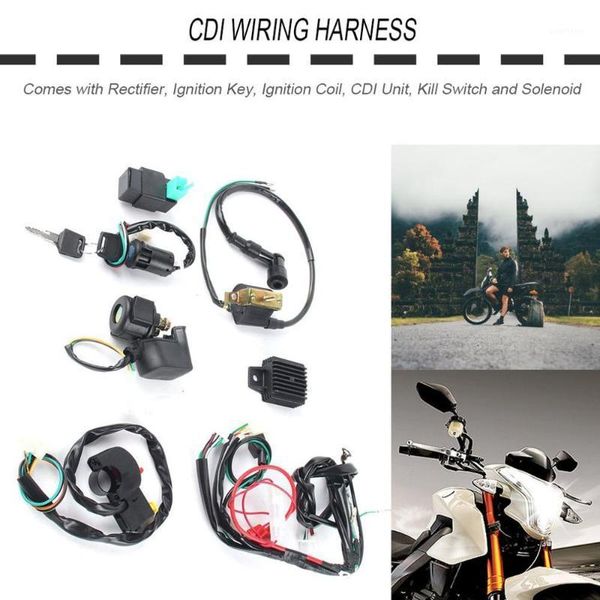 1set full complete electrics wiring harness cdi stator for motorcycle atv quad pit bike buggy go kart 50cc 70cc 90cc 110cc 125cc1
1set full complete electrics wiring harness cdi stator for motorcycle atv quad pit bike buggy go kart 50cc 70cc 90cc 110cc 125cc1