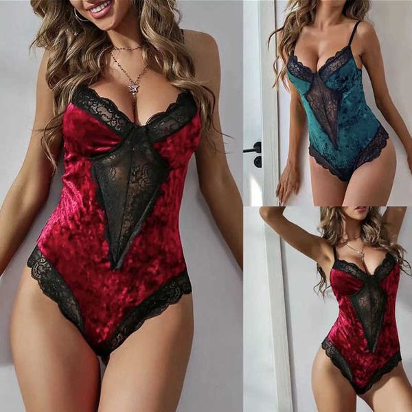 green/red veet lace mesh stitching bodysuit women sheer sleeveless bodycon bodysuits female clothing body, Black;white
green/red veet lace mesh stitching bodysuit women sheer sleeveless bodycon bodysuits female clothing body, Black;white