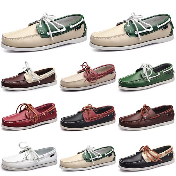 men casual shoes triple blacks white popular breathable silver taupe mahoganys brown joggings walking flat soft multi leather mens sneaker o, Black
men casual shoes triple blacks white popular breathable silver taupe mahoganys brown joggings walking flat soft multi leather mens sneaker o, Black