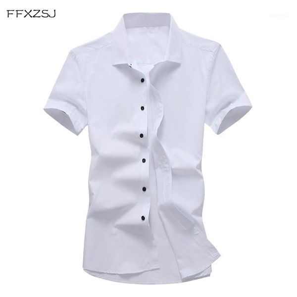 ffxzsj ffxzsj brand. summer men's short sleeved casual style shirt new pure color shirt1, White;black
ffxzsj ffxzsj brand. summer men's short sleeved casual style shirt new pure color shirt1, White;black