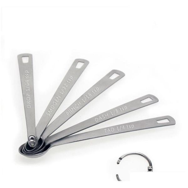 5pcs/set stainless steel round measuring spoons kitchen baking tools for measuring liquid powder cake coo jllhgy dhsybaby
5pcs/set stainless steel round measuring spoons kitchen baking tools for measuring liquid powder cake coo jllhgy dhsybaby