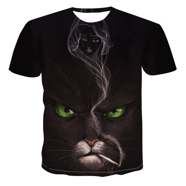 animal male wolf 3d print shirts graphic hippie kawaii men clothing