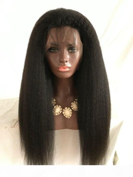 full lace human hair wigs virgin peruvian hair yaki kinky straight lace front wigs for black women baby hair hip, Black;brown
full lace human hair wigs virgin peruvian hair yaki kinky straight lace front wigs for black women baby hair hip, Black;brown