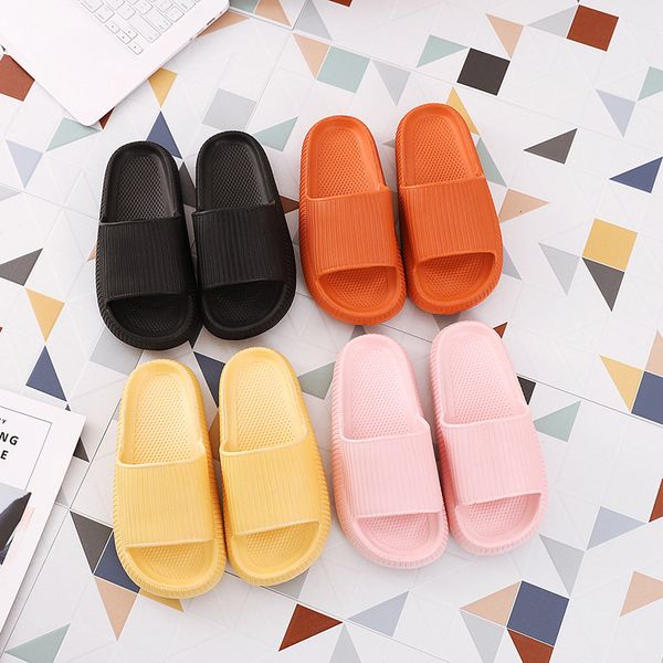 thick bottom household slippers solid color summer trend couple antiskid cool slippers men's and women's outdoor bathing slippers, Black
thick bottom household slippers solid color summer trend couple antiskid cool slippers men's and women's outdoor bathing slippers, Black