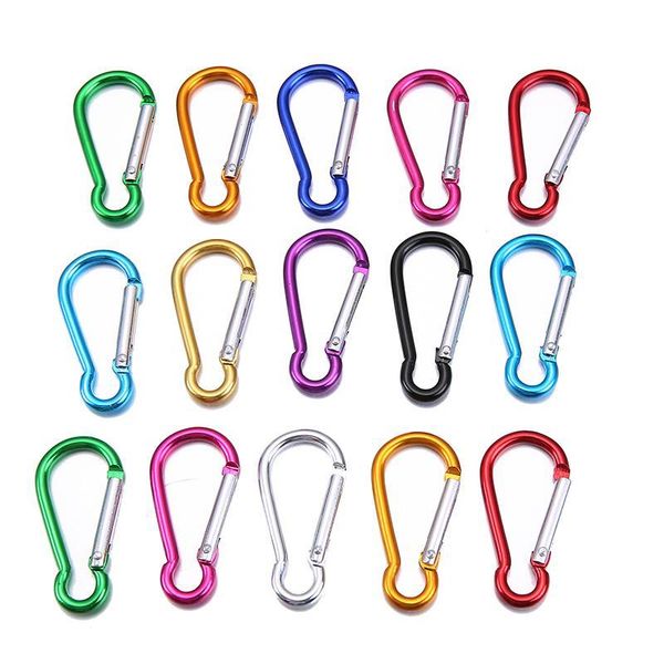 50pcs aluminum carabiner key chain clip outdoor camping keyring snap hook water bottle buckle travel kit climbing acc qyliny
50pcs aluminum carabiner key chain clip outdoor camping keyring snap hook water bottle buckle travel kit climbing acc qyliny