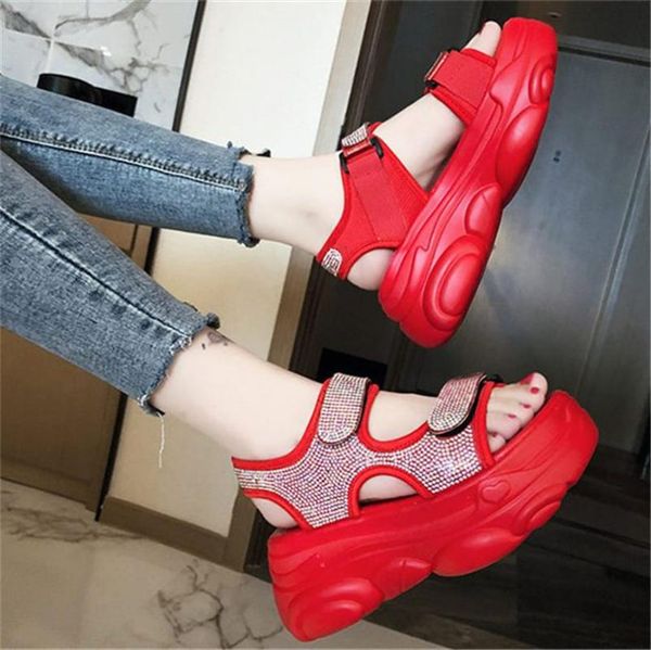 женщины rhinestone гладиатор сандалии ремень открыть toe high платформа коренастый лето пляжная обувь удобная обувь, Black
женщины rhinestone гладиатор сандалии ремень открыть toe high платформа коренастый лето пляжная обувь удобная обувь, Black