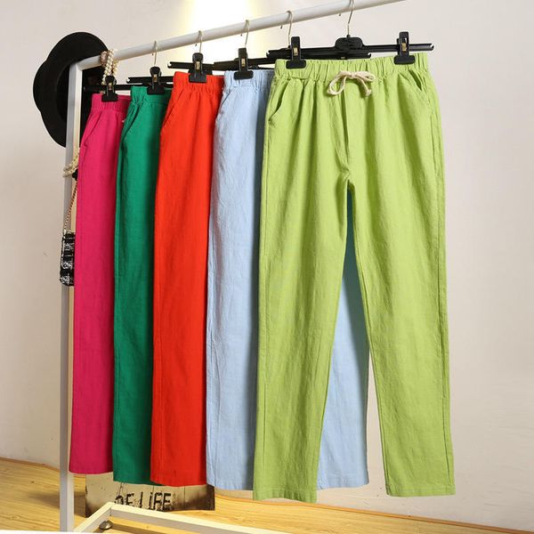 cotton linen spring summer pants women lace up loose casual sweatpants women candy colors thin harem pants woman trousers c5221 cx200812, Black;white
cotton linen spring summer pants women lace up loose casual sweatpants women candy colors thin harem pants woman trousers c5221 cx200812, Black;white