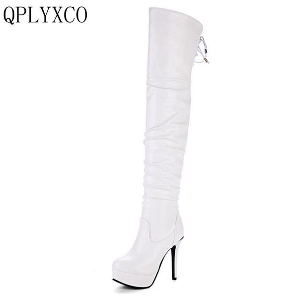 qplyxco 2020 new big 33-48 fahion winter high knee long boots wedding party shoes women high heels(12cm) s-6, Black
qplyxco 2020 new big 33-48 fahion winter high knee long boots wedding party shoes women high heels(12cm) s-6, Black